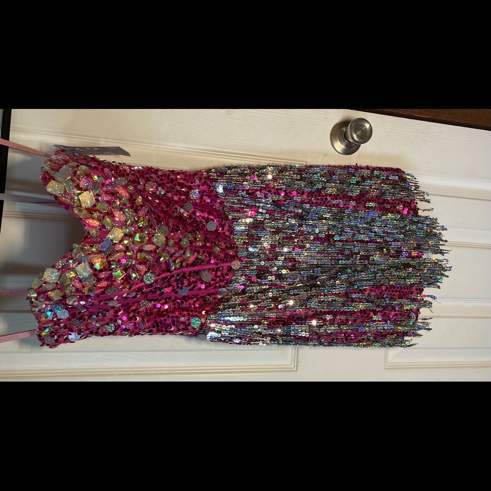 Blush Prom short formal